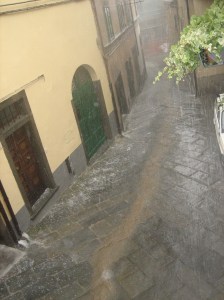 hail storm...distance between our houses