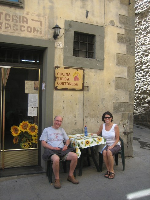 Len and Judy at Tacconi