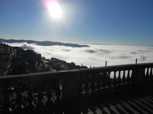 Valdichiana in the fog - 18 Dec 2012 2