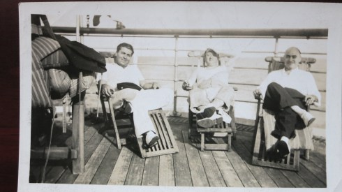 Aboard Conte di Savoia