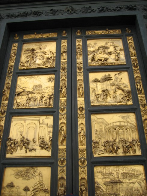 Baptistry doors - blogginginitaly.com