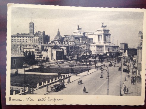 1938 Roma postcard