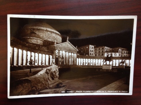 Naploi - Piazza Plebiscito e Basilical S. Francesco Di Paola