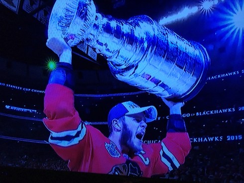 Hoisting the Cup!