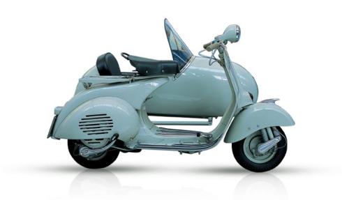 Vespa.com Vespa 150 Side-Car-1955